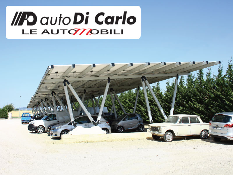 Sonnen Carport Für Auto Di Carlo — Deutsch