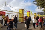 Chapiteaux sur mesure pour la foire Villaggio Coldiretti